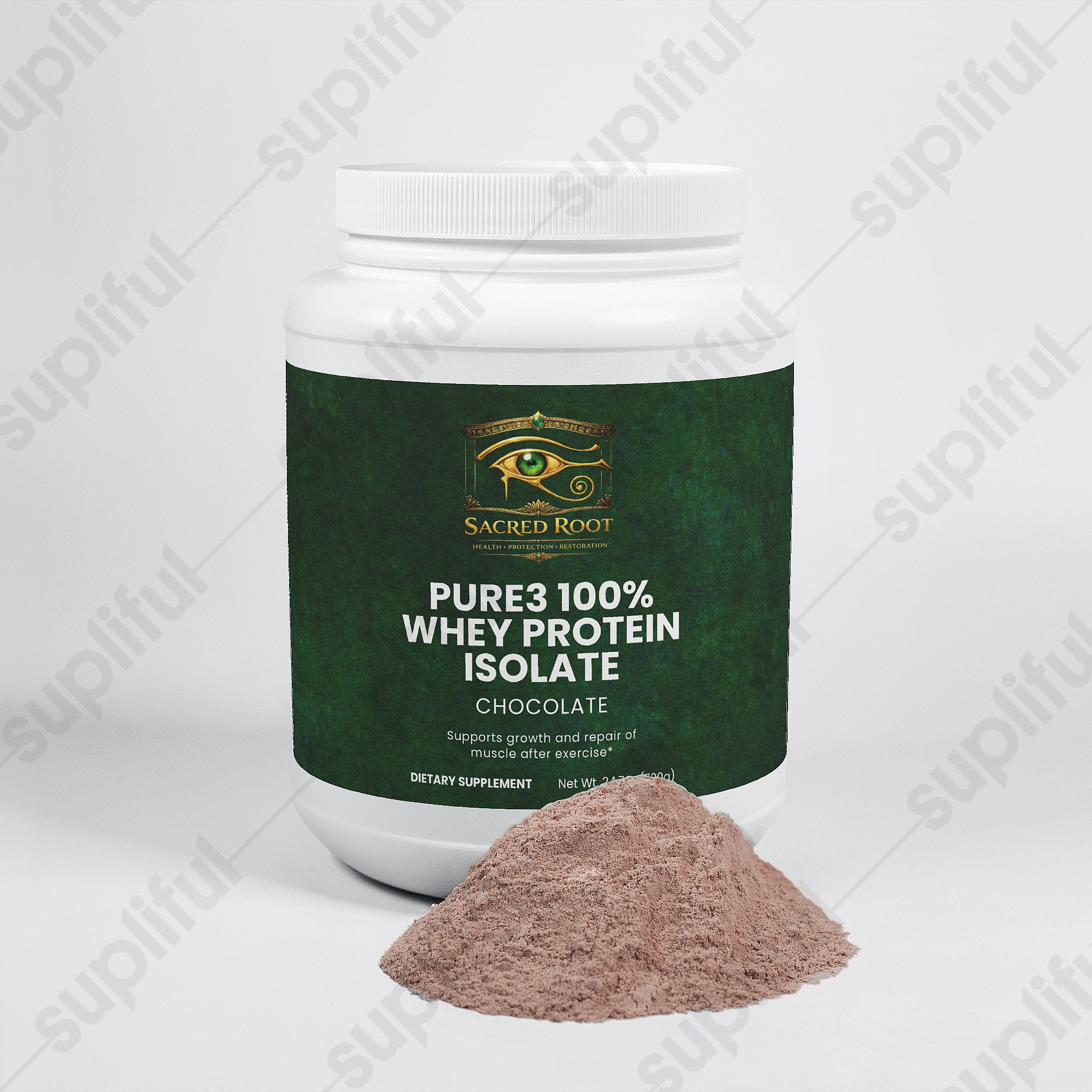Pure3 100% Whey Protein Isolate (Chocolate)